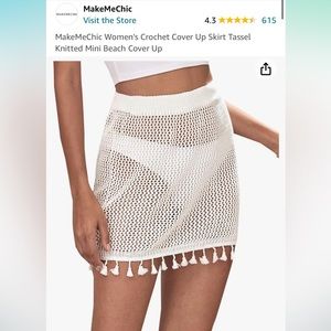 Crochet Skirt Beach Coverup